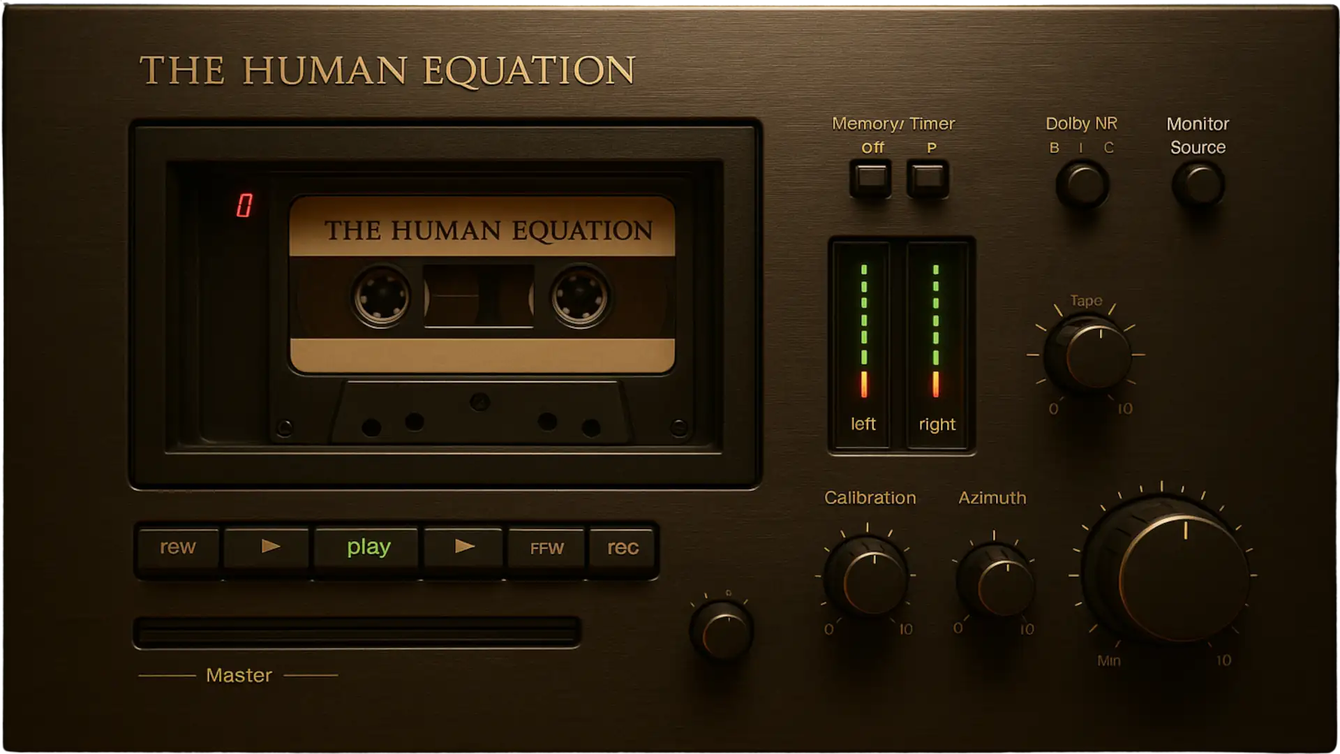 Cassette Deck Human Equation