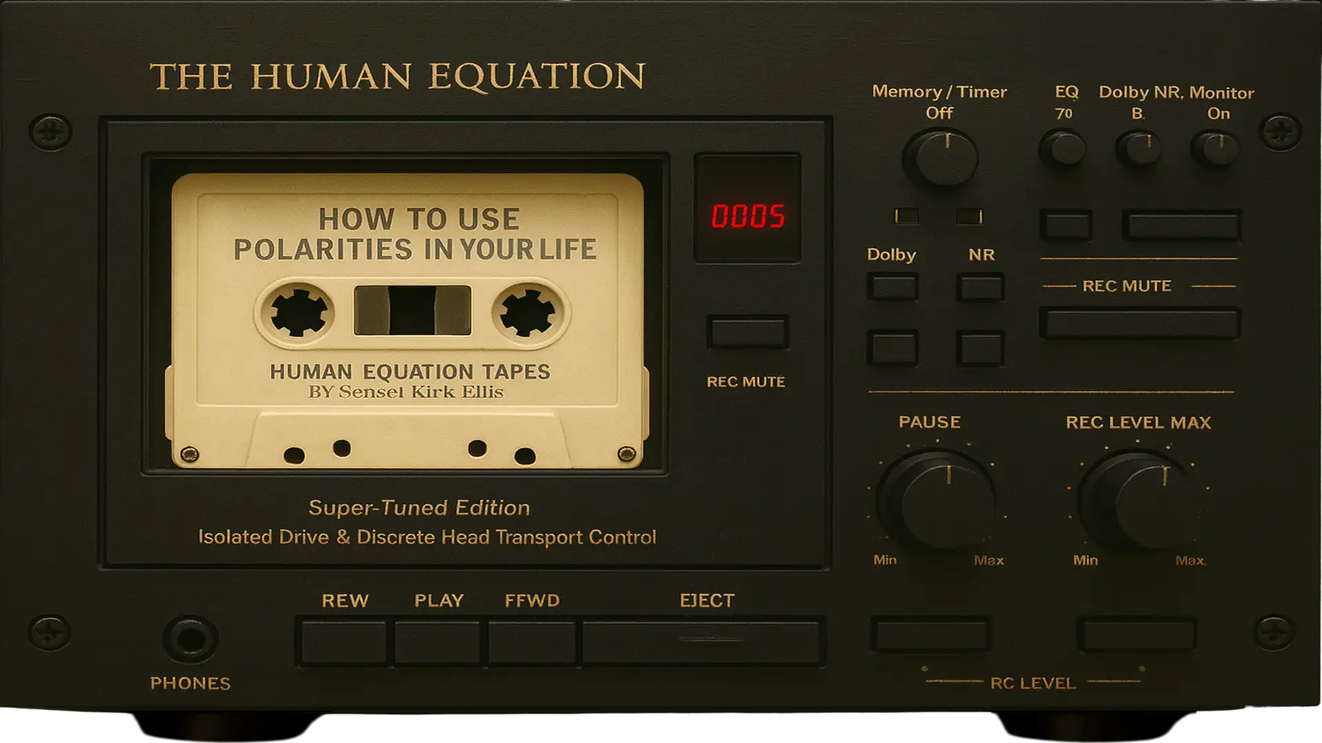 How To Use Polarities In Your Life Cassette Deck