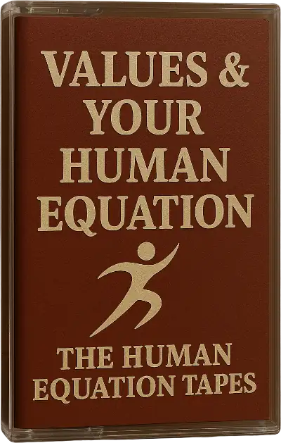 Values And Your Human Equation Cassette Cover